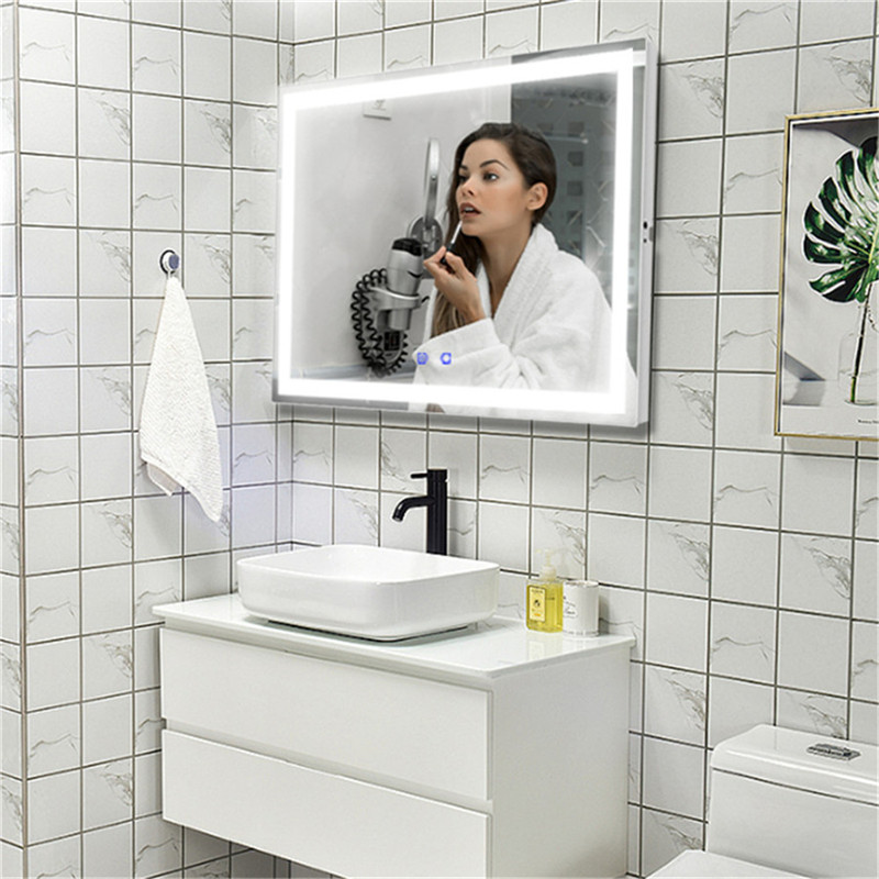 Interior Design led Illumineerde Vanity Mirror Bath Mirror Wall-mounted badkamer spiegel