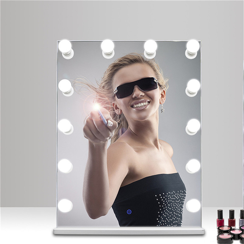 Hollywood Make-up Vanity Mirror met lichte bolletjes, Illumineerde Vanity dressing Table spiegel Licht