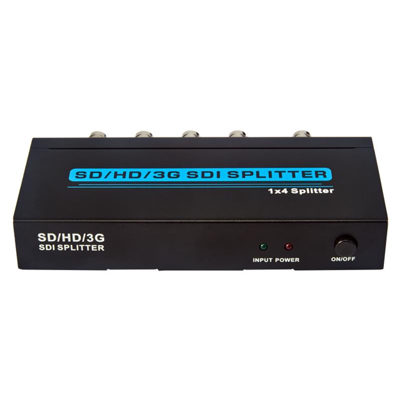 SD / HD / 3G SDI 1x4 SPLITTER Ondersteuning 1080P