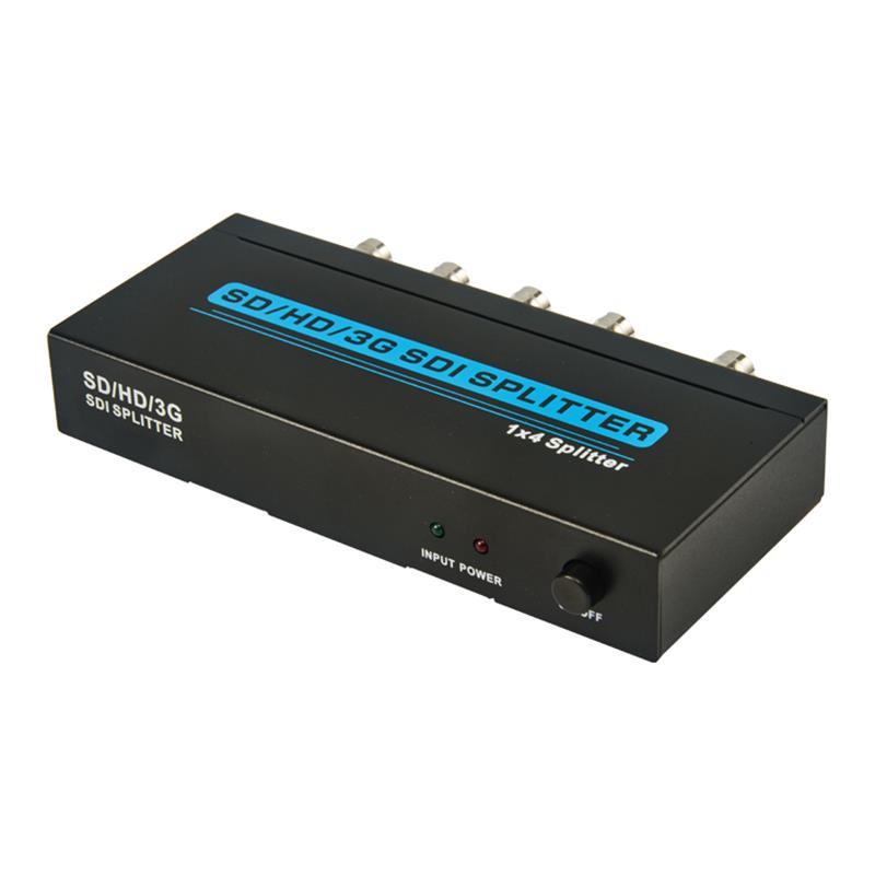 SD / HD / 3G SDI 1x4 SPLITTER Ondersteuning 1080P