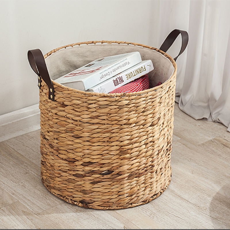 Set Circle Water Hyacinth Basket