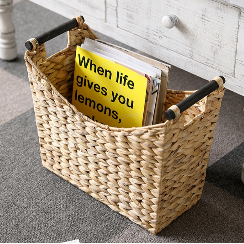 Set van 2 waterhyacinten mand