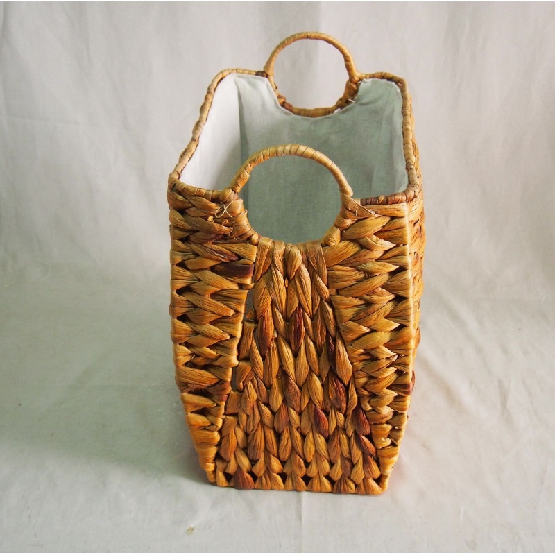 Waterhyacint opbergmand met handvat