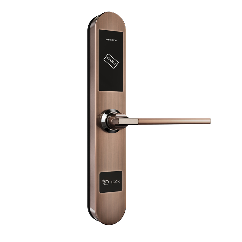 Electronic Swipe Card Door Access Control RFID Card Electronic Smart Hotel Door Lock System