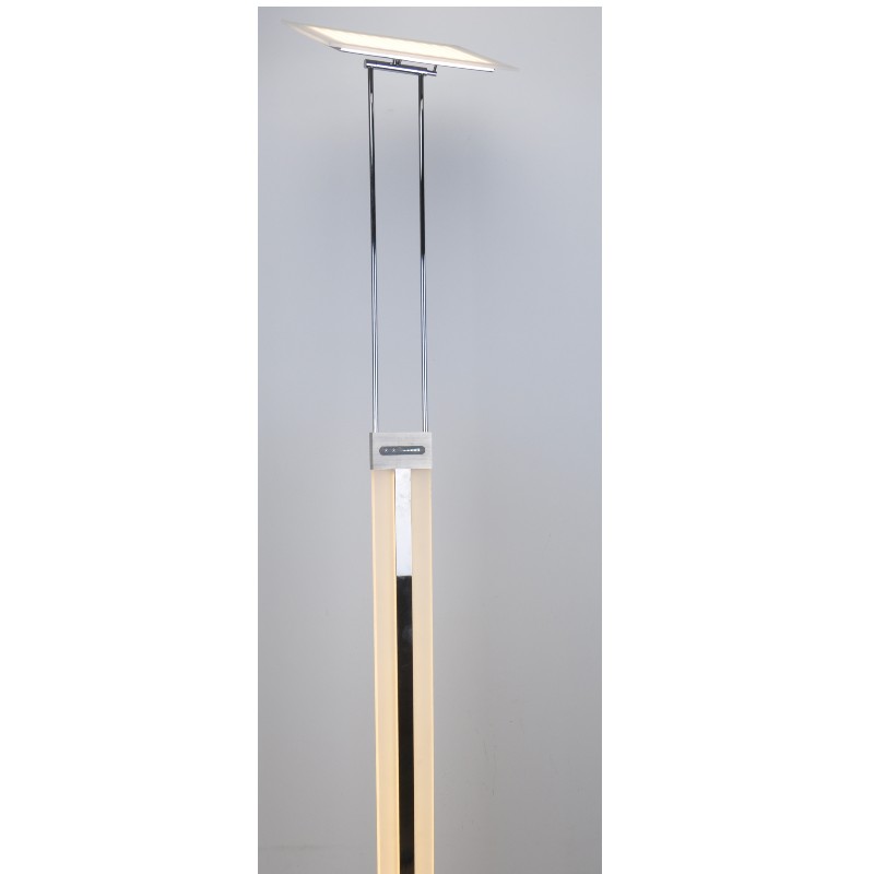 led vloerlicht met een touch dimmer schakelaar op de lampvoet