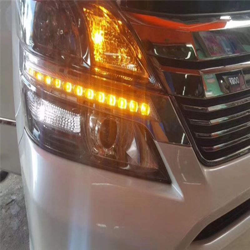 Overdag lopend licht voor Toyota Vellfire 2009~2012,Foglamp voor Toyota Vellfire 2009~2012 DRL