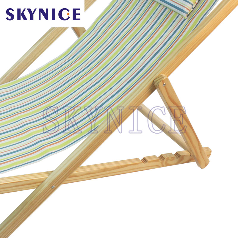 Sunshine Wood Lounge Deck Chair