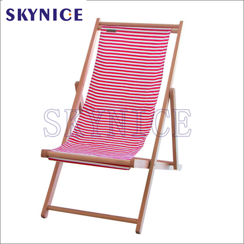 Top Sale Wooden Beach Lounge stoel
