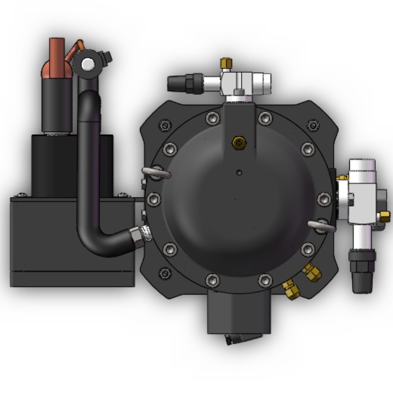 VLB-SERIE LAGE TEMPERATUUR-SERIE SEMI-HERMETISCHE SCROLL-COMPRESSOR (VLB T11-VERBETERDE DAMPINJECTIE)