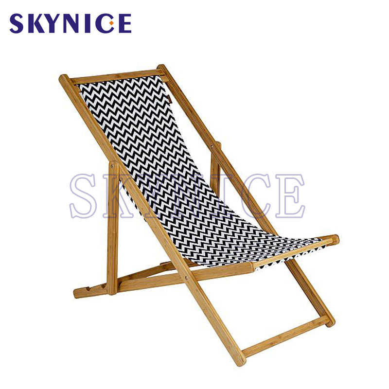 Tuin Outdoor Balcony 4 Positie Houten Deck Stoel