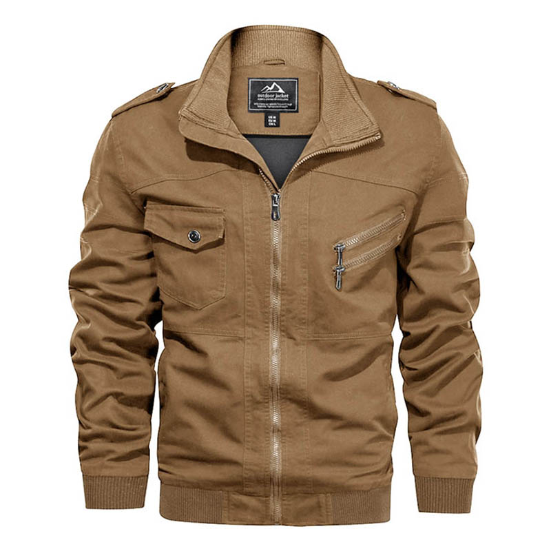 ThicK Work Jacket Man Fashing Custom Plus Size Bomber Fleece Winter Coat Warme Draag-verzet
