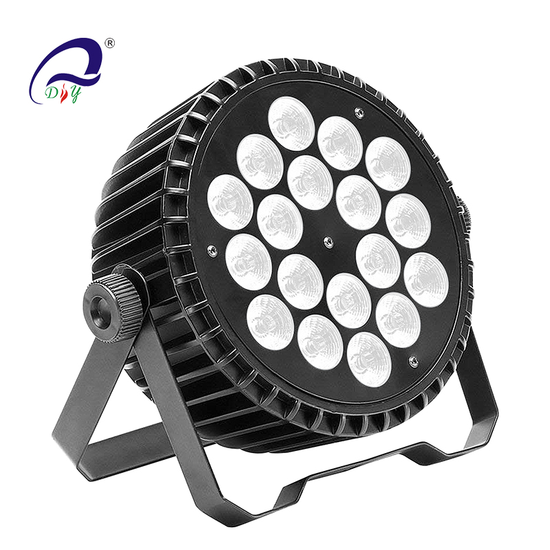 PL35 18PCS Silent Aluminum LED Wash Par nachtclub Light