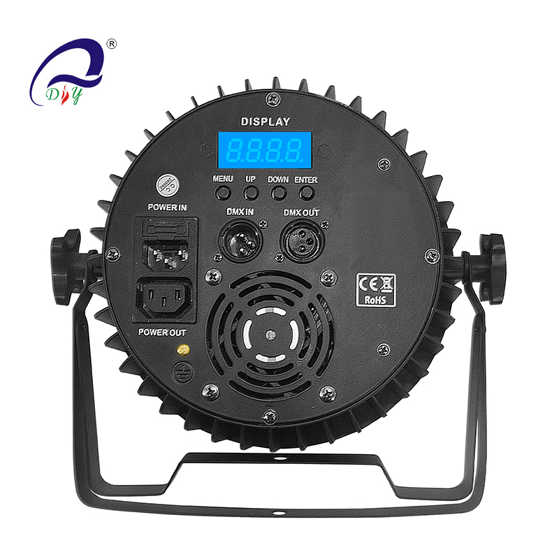 PL35 18PCS Silent Aluminum LED Wash Par nachtclub Light