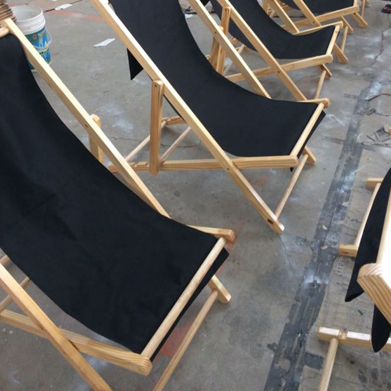Houtvisserij stoel Sun Lounge Deckstoel