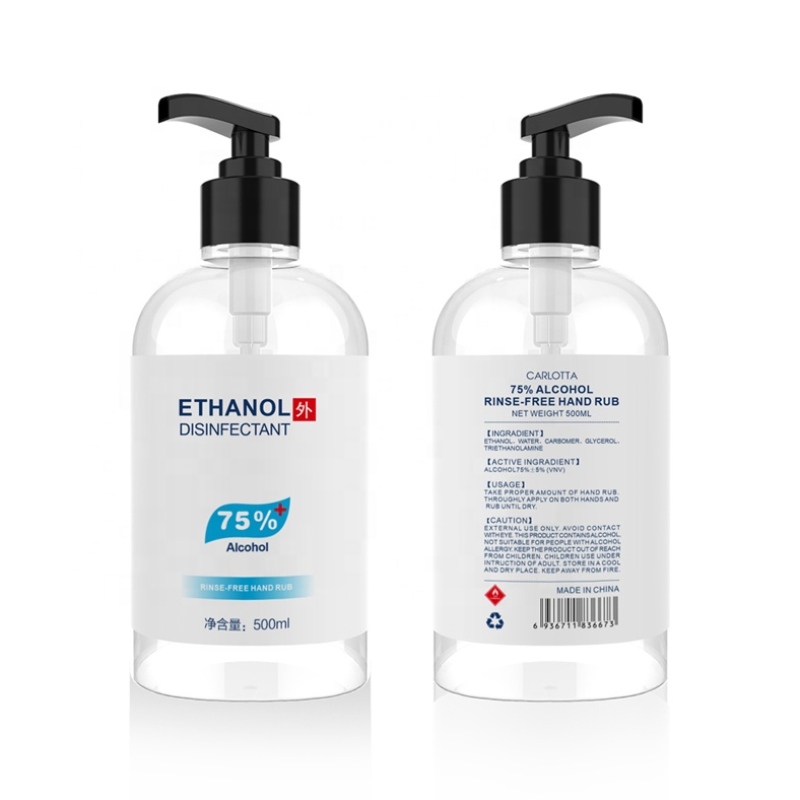 ISO 15ml 60ml 100ml 300ml 500ml Hand Sanitair