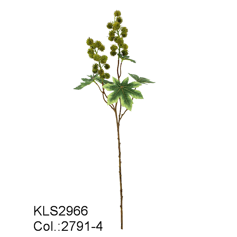 67 cm Ricinus Spray \/ 35 hoofden