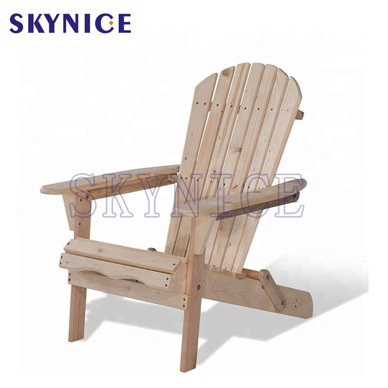 Tuin Patio Wooden Folding Adirondack Stoel