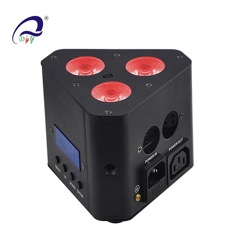 PL103B Truss led Battery par light met RGBW 4 IN 1