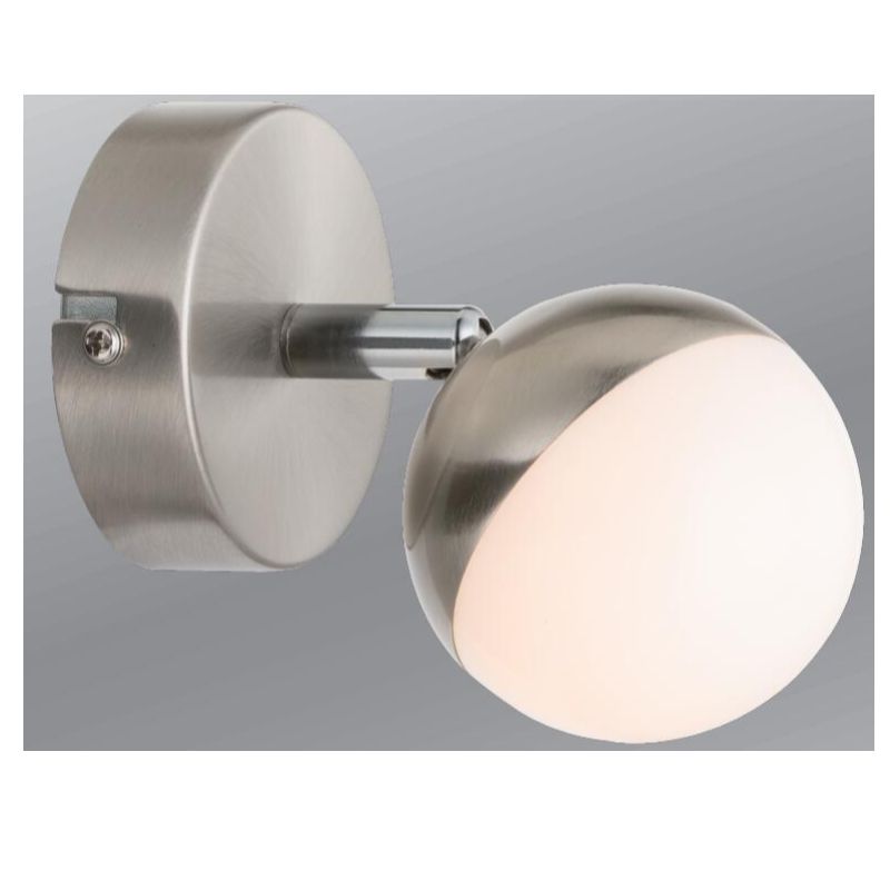 Hoge spanning LED spot light-1, halve bol plastic schaduw
