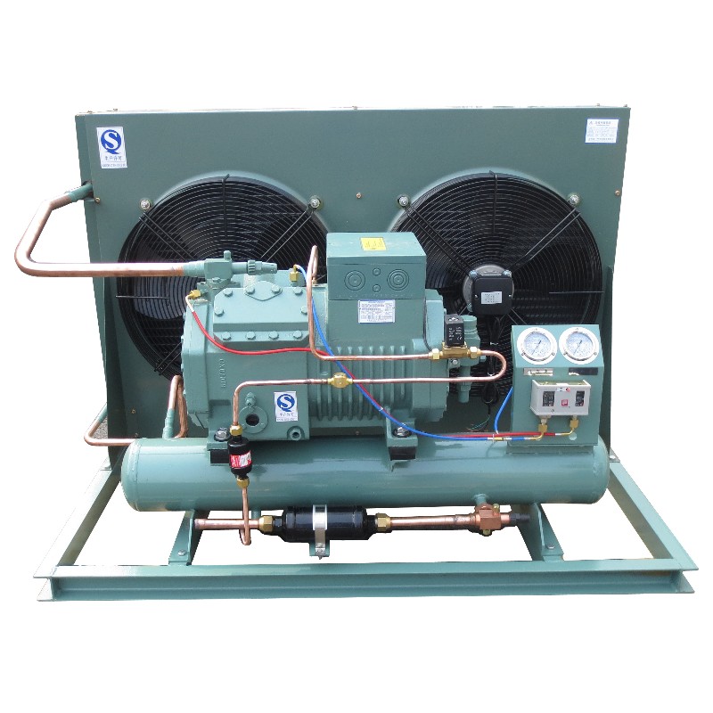 4SI/6SI SERIES, LUCHT-/WATERCOÖREINIGINGSOMSTANDIGHEDEN met één REFRIGERATIES COMPRESSOR