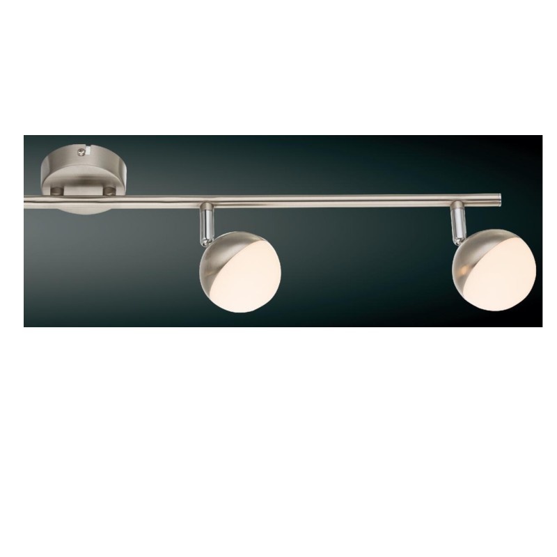 Hoogspannings LED-spot light-4, met halfbol kunststof kap