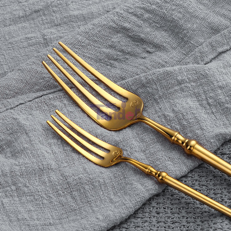 fashinal Tander nieuwe Europese stijl roestvrijstalen huishoudelijke artikelen bestek metalen inox bestekset
