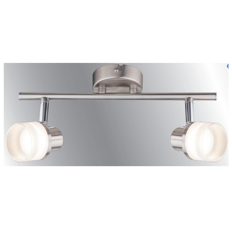 Hoogspanning LED-spot light-2, met cilinder kunststof kap