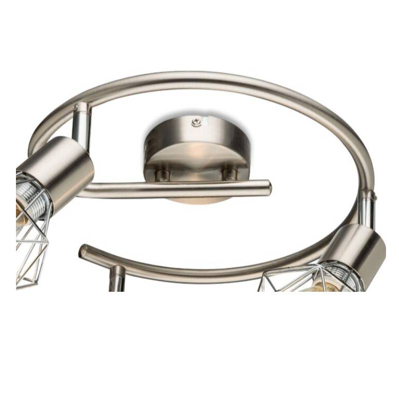 Spot light-3 met metaalnetvorm