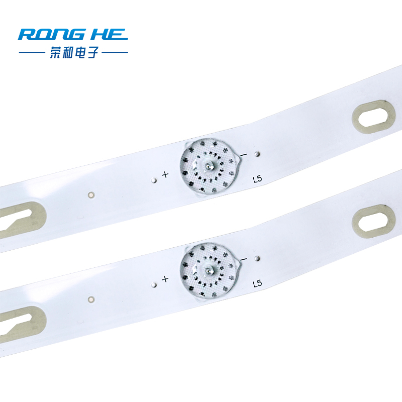 Fabriekprijs MS-L1084, 6 lichten 6V met driehoekige optische lens(U Style) led achtergrondstrip