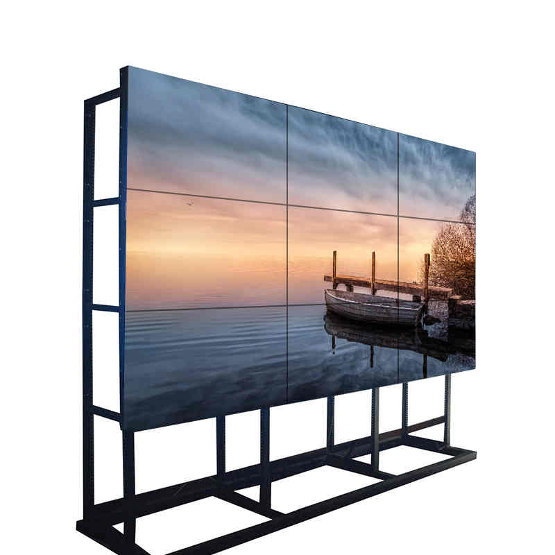 55 inch 0,88 mm bezel 500 NIT LG LCD-videowanden Systeemmonitorweergave voor commandocentrum, winkelcentrum, controlekamer van winkelketen