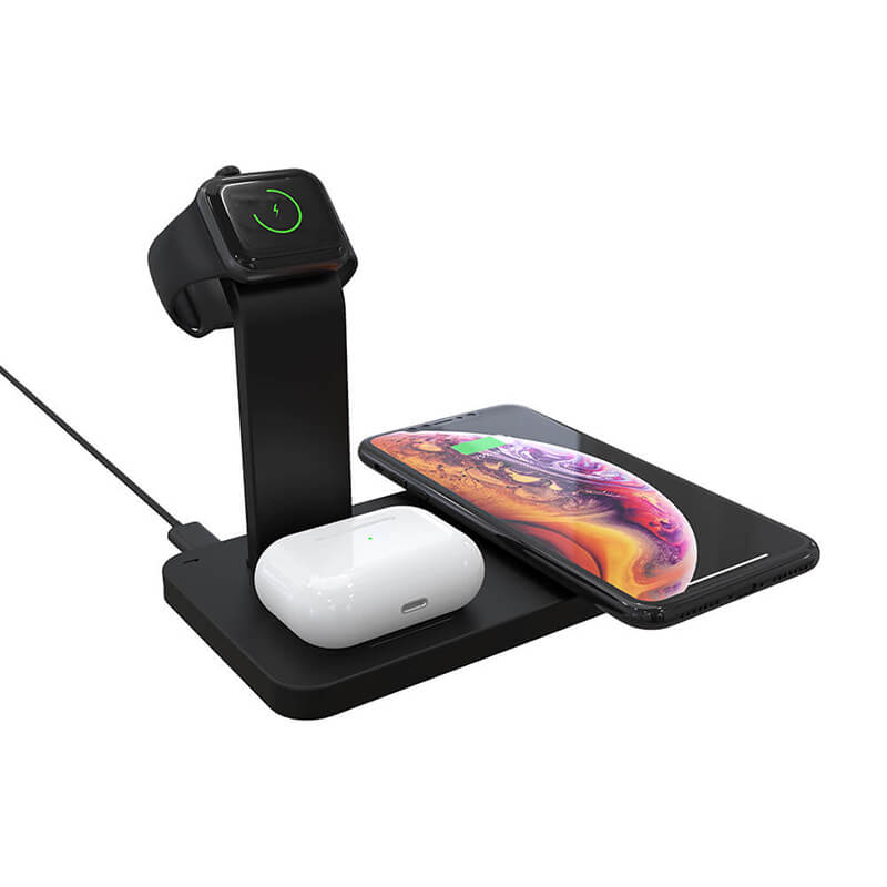 3-in-1 draadloos oplaadstation (voor iPhone, Airpods en Apple Watch)