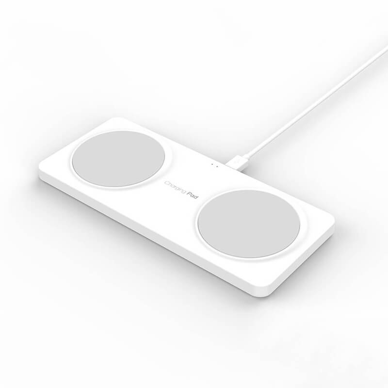 Dual 10W QI Fast Wireless Charger Pad