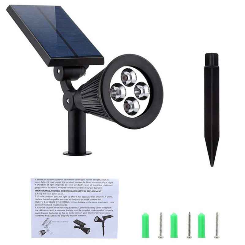 V6 Solar Lawn light