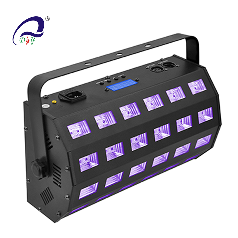 LED-UV24DMX LED UV Zwart donker licht voor disco en Kerstmis