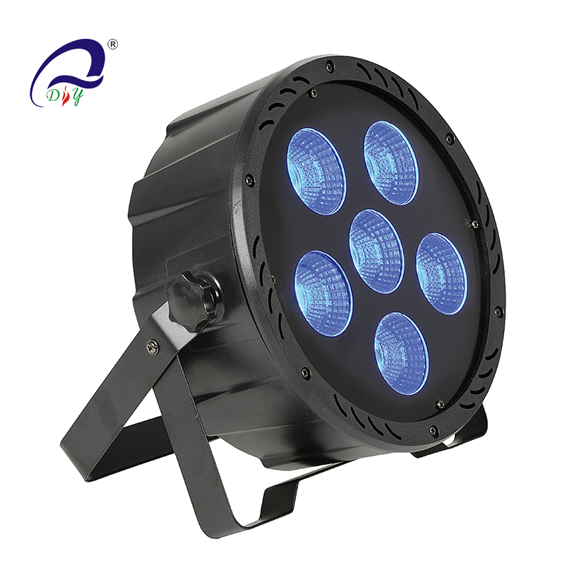 PL101 6PCS LED COB 200W Par Can Light voor disco