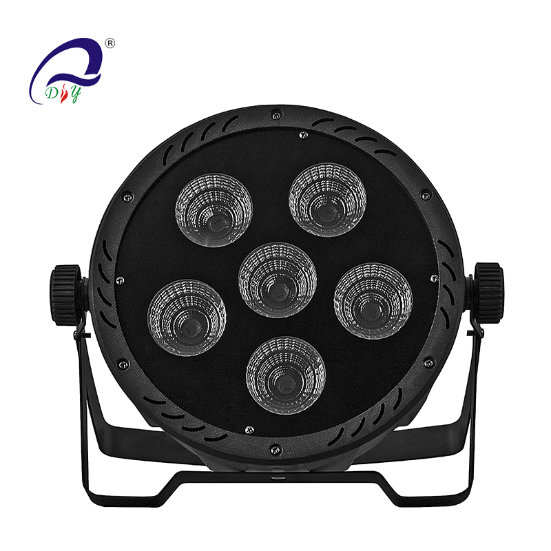 PL101 6PCS LED COB 200W Par Can Light voor disco