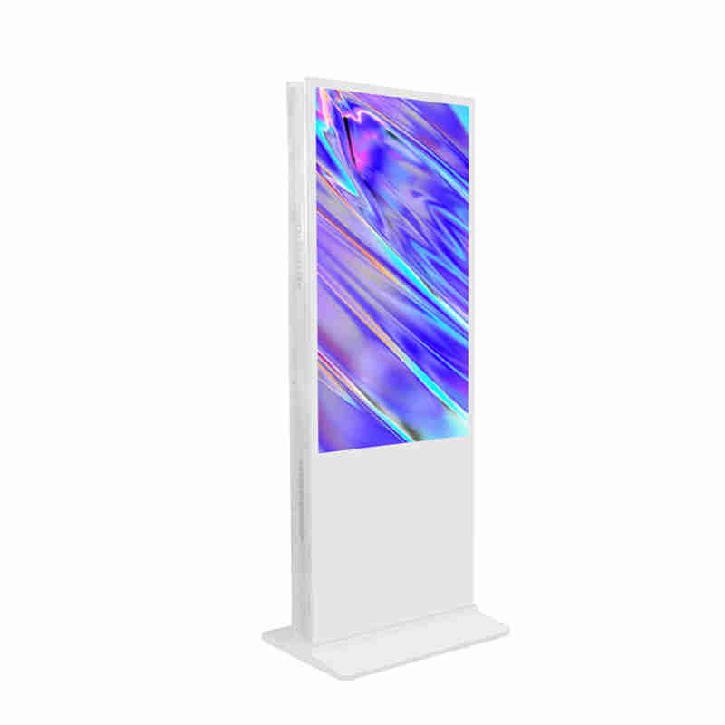 32 inch Floor Upstandding Double Sided Digital Signage kiosk Advertentie Speler Billboard voor winkelcentrum, kettingwinkel en bank lobby