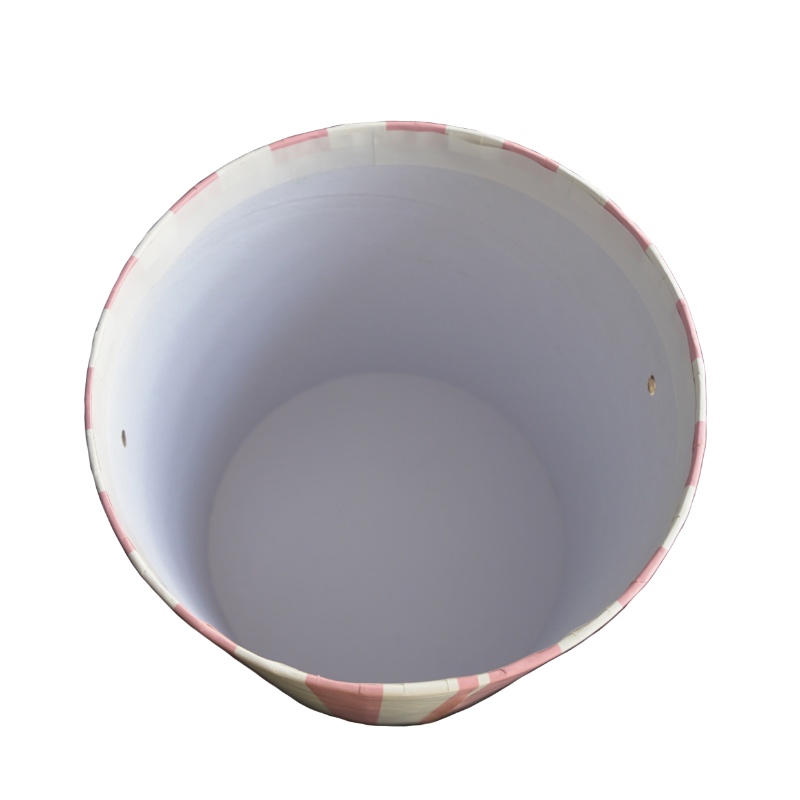 GL_PA0027 barrel flower ronde kartonnen doos tube box voor kinderkleding