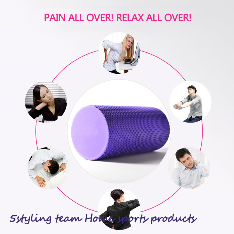 Yogakolom 30/45/60 / 90cm Fitnessschuimschacht zeshoeks solide drijvende komma Pilates-kolom