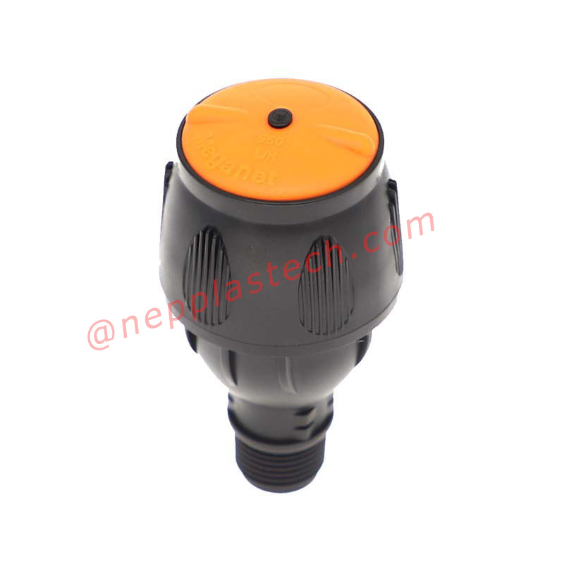 plastic 1\/2 inch Gazon bewateringsimpuls sprinkler en tuinirrigatie roterende sprinklers