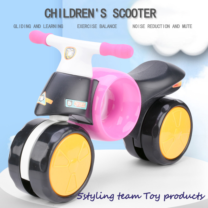 Grensoverschrijdende kinderen, jongens en meisjes, geen achtbaan, leren lopen, draaien en glijden, high-end cadeautje, auto voor kinderen, hete verkoop