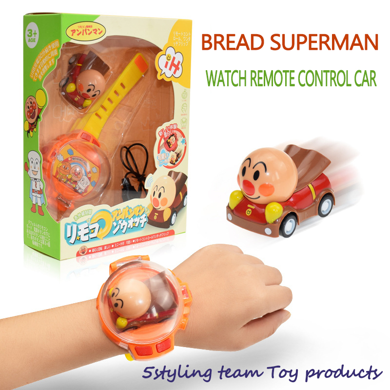 Het hete brood van Taiwan Superman horloge op afstand oplaadbare USB-net rode horloge mini afstandsbediening auto