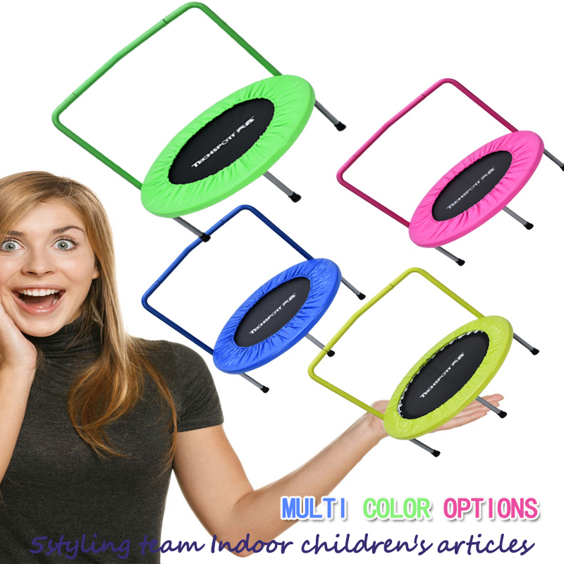 Kinderen trampoline binnenlandse trampoline indoor baby trampoline bungee met trapleuning voorjaar trampoline fabrikant directe verkoop