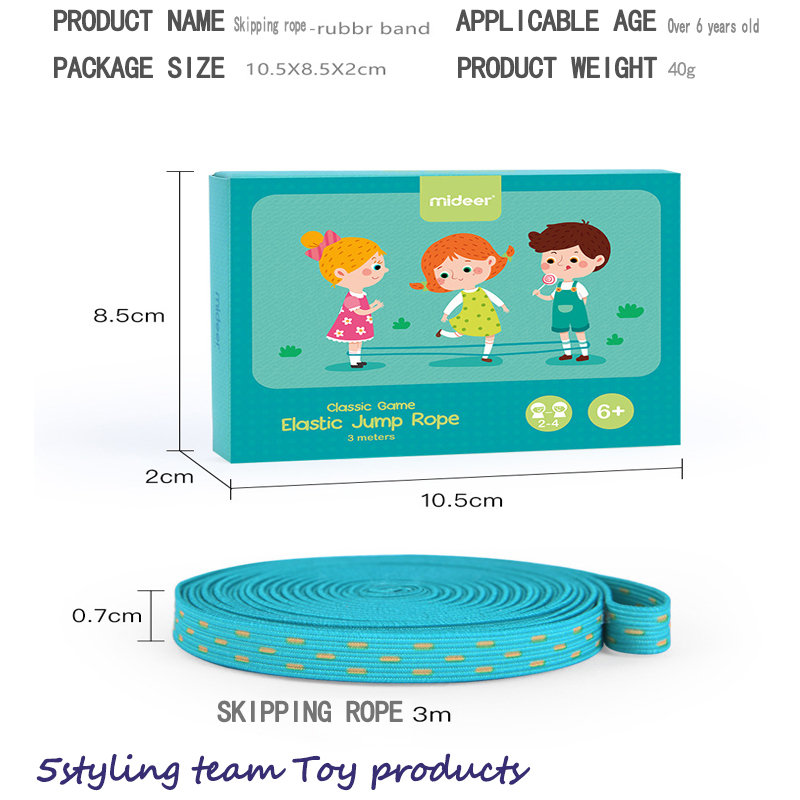 Kinderen van Mideer Milu spelen rubberen band buiten de basisschool studenten rubberband vrouwelijk touw huppelend elastisch elastisch elastisch elastiekje