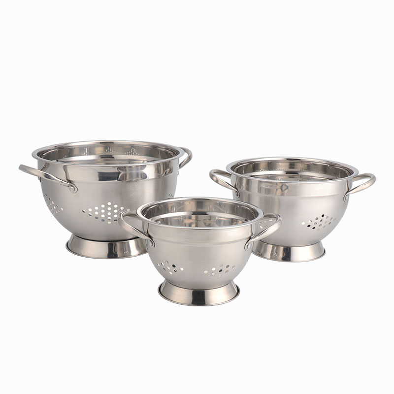 Warme verkoop euro Gepolijst Mirror Finish colators voor groenten en fruit gefilterd water