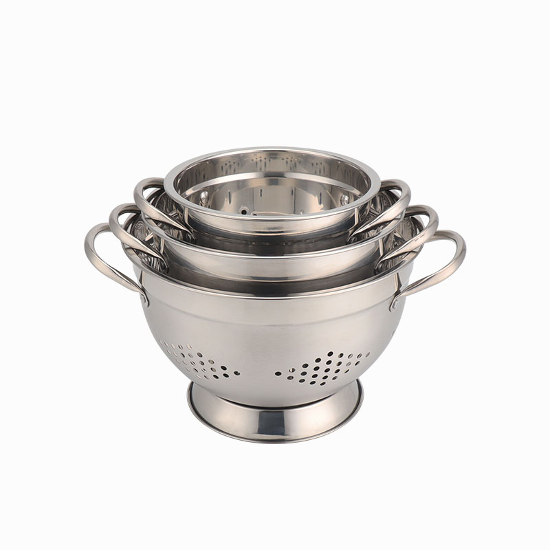Warme verkoop euro Gepolijst Mirror Finish colators voor groenten en fruit gefilterd water
