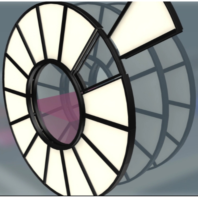 Volledig gesloten schijffilter