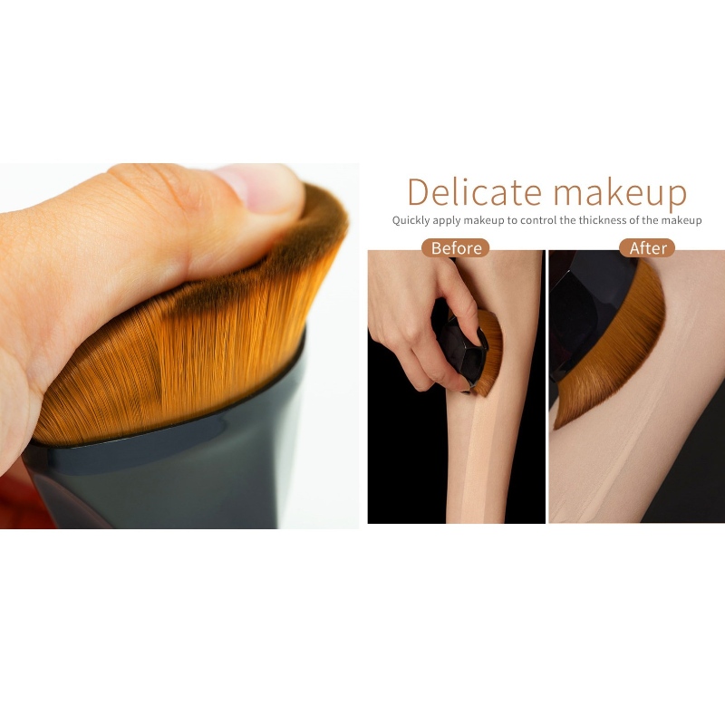 Hot Selling Portable Cosmetic Makeup Brush Rhombus 55 Foundation Brush Magic brush makeup natural fake Flat head brush special makeup tools
