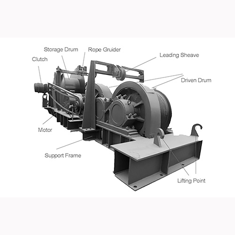 JMM Large Capacity Friction Winch