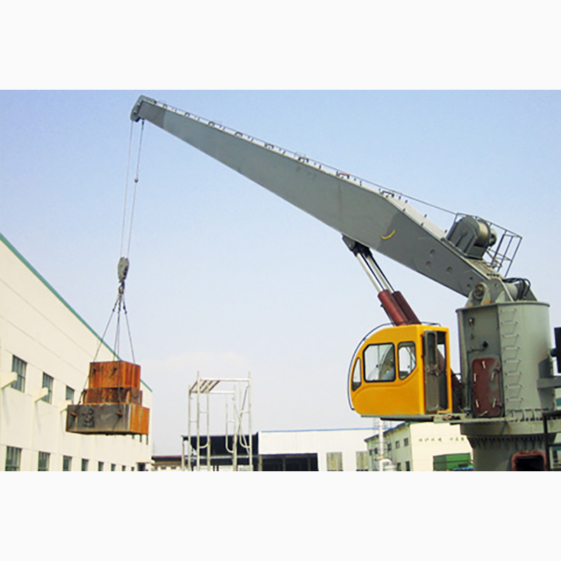 Telescopisch Boom Slewing Marine Crane